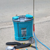 Bình xịt điện có đảo thuôc 2 bơm, 20 lít TATSU TS20A12R, 12v-12aH đến từ Thái Lan