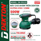 Máy chà nhám tròn Dekton DK-OS125 ( Xoay & Rung )