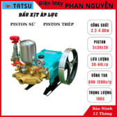 TATSU Đầu Xịt Áp Lực TS130S 2HP Piston Sứ Chống Ăn Mòn Công Suất 2.2-4.0kw Phun Mạnh Mẽ Cho Thuốc Rửa Xe & Nông Nghiep