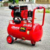 Máy nén khí DDEKO 2024A 24 lít 2HP, Nén nhanh đầy bình trong 70s 55L/phút