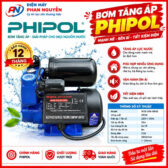 Máy bơm tăng áp điện tử 200W WZB-200-10809D PHIPOL Bảo hành 12 tháng
