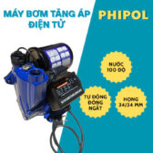 Máy bơm tăng áp điện tử 800W WZB-800 PHIPOL Bảo hành 12 tháng