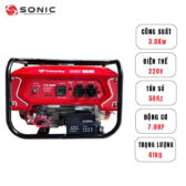 Máy phát điện Yaturbo YTB-3500EG công suất 3.0kW, (3KW, đề nổ)