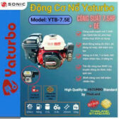 Đầu nổ Yaturbo YTB-7.5E chạy xăng 7.5HP đề nổ