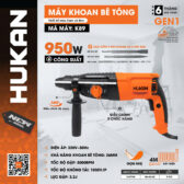 KHOAN BÊ TÔNG 3 CHỨC NĂNG (GEN 1) - F K89 - 2