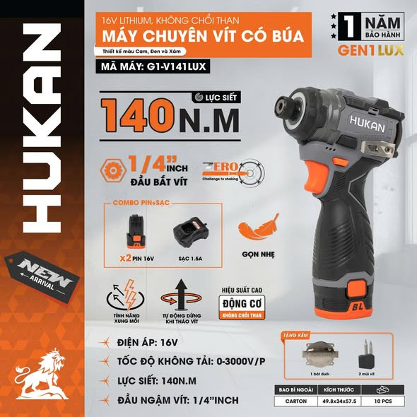 MÁY CHUYÊN VÍT (GEN 1 LUX) - F G1-V141LUX MÁY CHUYÊN VÍT (GEN 1 LUX) - F G1-V141LUX