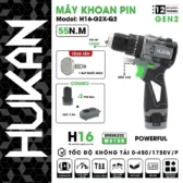 MÁY KHOAN PIN 10MM (CÓ KHÓA TRỤC) GEN 2 H16-G2C-Q2, H16-G2X-Q2