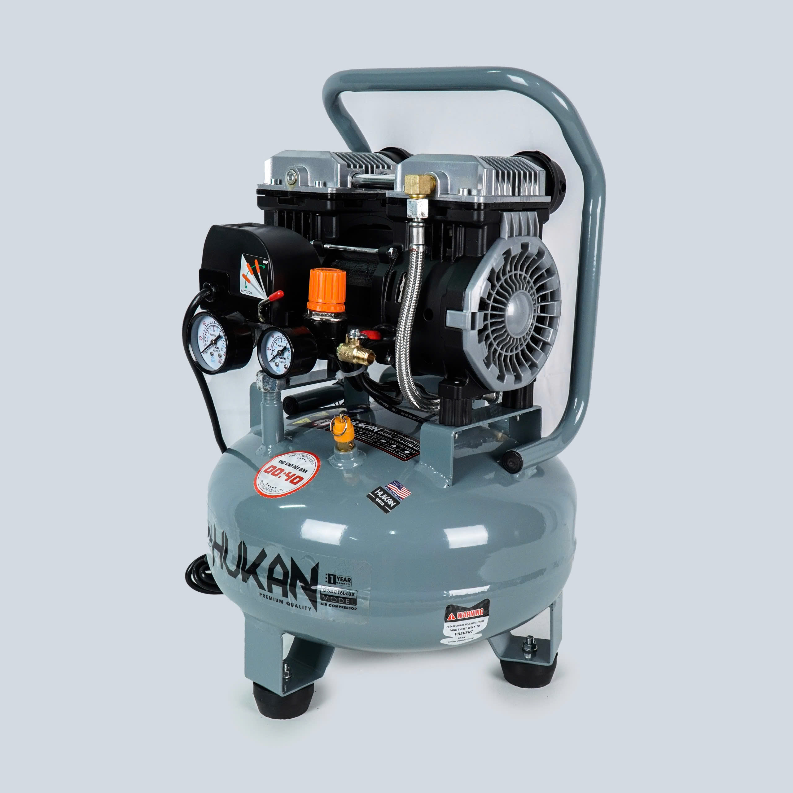 MÁY NÉN KHÍ KHÔNG DẦU (GEN2 PRO) G2-AC16L-LUX MÁY NÉN KHÍ KHÔNG DẦU (GEN2 PRO) G2-AC16L-LUX