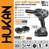 MÁY SIẾT BULONG PIN (GEN 2) HM21-G2-IW1000N