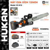 THÂN MÁY CƯA XÍCH PIN 12INCH (GEN 1LUX) - F G1-CKD1203