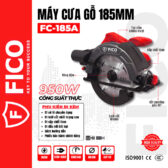 Máy cưa gỗ FICO FC-185A – 950W, lưỡi 185mm, cắt nghiêng 45°