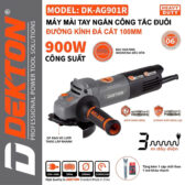 Máy mài góc 980W Dekton DK-AG980 công tắc đuôi