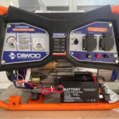 Máy Phát Điện Chạy Xăng DEWOO DW5500E 3.5KW đề, giật nổ