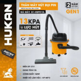 THÂN MÁY HÚT BỤI PIN Hukan (GEN 1)BODY  G1-HBP012L