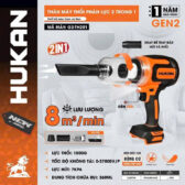 Thân Máy hút và thổi phản lực Pin Hukan G2-TH201