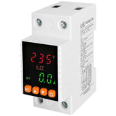 Rơ le bảo vệ điện áp iLEC VAP-63/1P - bảo vệ quá áp thấp áp, quá dòng màn hình LCD, có đèn Led