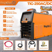 Máy hàn tig nhôm Megatec TIG-250 AC/DC Đầy đủ phụ kiện