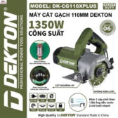 Máy Cắt Gạch Dekton DK-CG110XPLUS 1350W