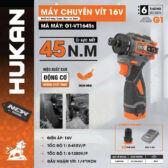 MÁY CHUYÊN VÍT ĐẦU 1/4 (GEN 1) HUKAN G1-VT1645s