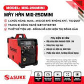 Máy hàn Sasuke MIG 250MINI, dùng cuộn 5kg 4 chức năng dùng cho thợ xưởng
