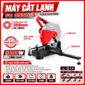 Máy cắt sắt hợp kim tua chậm FICO FC 355G-3 2800W (Kèm 1 lưỡi cắt)
