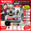 Máy Nén Khí Không Dầu BTEC BT2024ES 24 Lít 2HP 1500w lên hơi nhanh, lõi đồng
